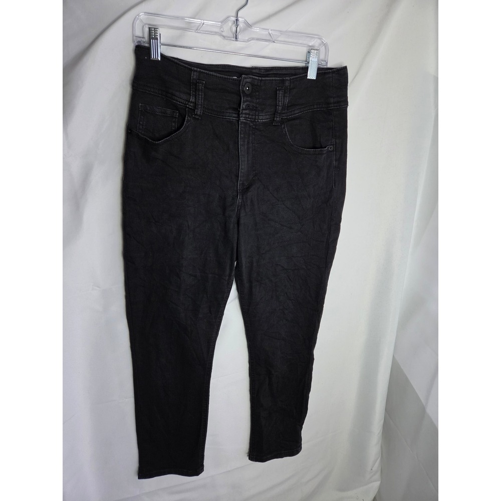 No Boundaries Skinny Jeans Womens Black Dark Wash Skinny High Rise Skinny